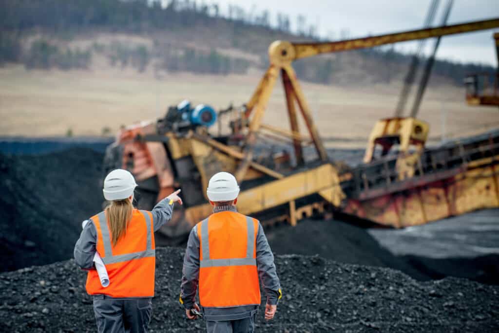 coal mining workers